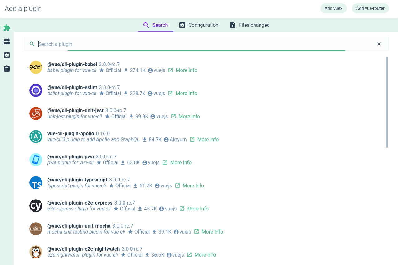 Agregar plugins a vuejs